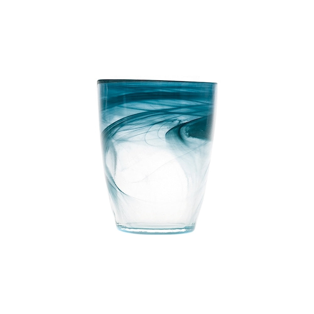 35 cl - H&H Alabastro Wasserglas aus Glas - Set 9 Pz