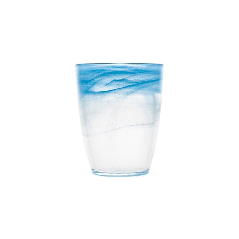 35 cl - H&H Alabastro Wasserglas aus Glas - Set 9 Pz