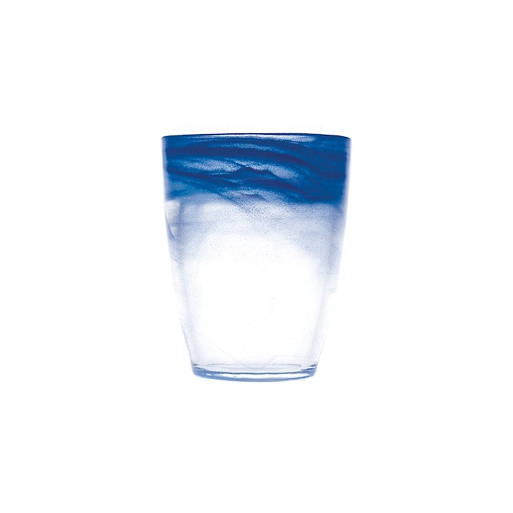 35 cl - H&H Alabastro Wasserglas aus Glas - Set 9 Pz