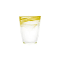 35 cl - H&H Alabastro Wasserglas aus Glas - Set 9 Pz