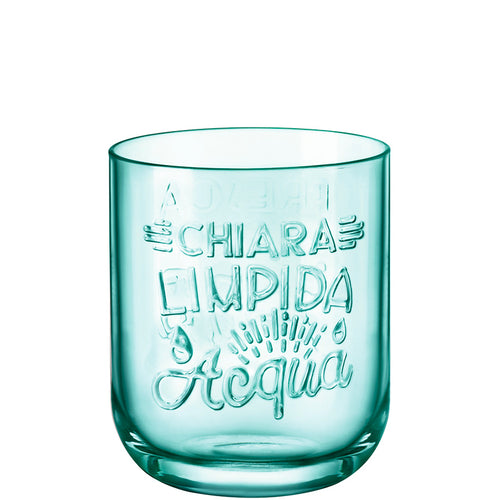 39 5 Cl Bormioli Rocco Graphica Water Glass in Glass Set of 6 Pieces