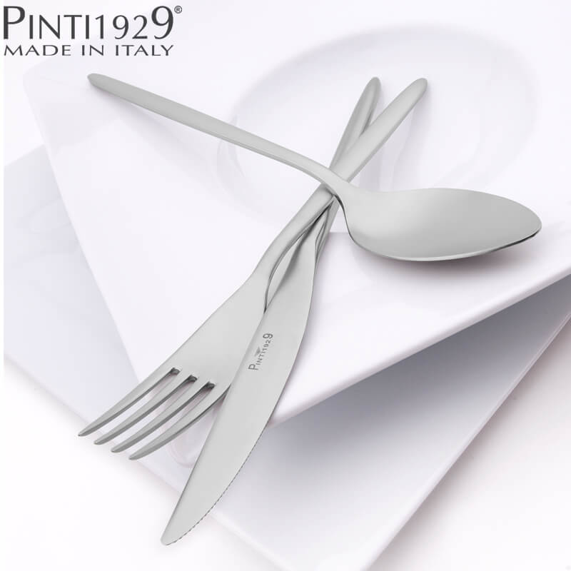 Pintinox Olivia Cutlery Set in Stainless Steel Set of 24 Pcs