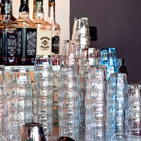 27 Cl Bormioli Rocco Rock Bar Verre à boisson en verre trempé Set de 36 pièces