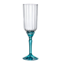 21 Cl Bormioli Rocco Florian Sektflöte Aus Glas Set mit 6 Stück