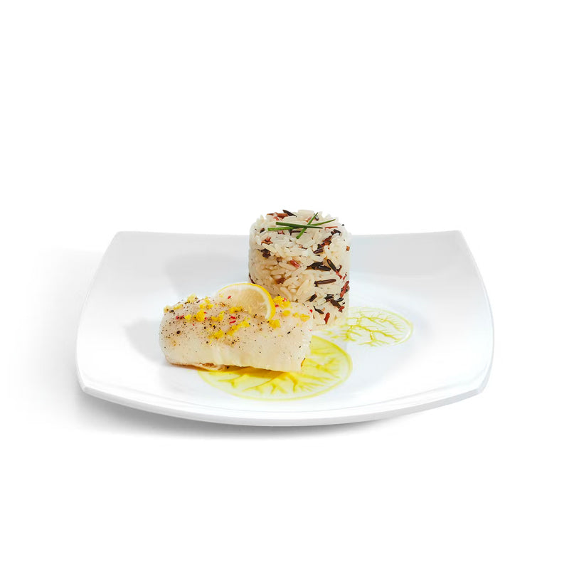 26 9X26 9 Cm Arcoroc Delice Flat Plate in Opal Glass Set of 6 Pcs