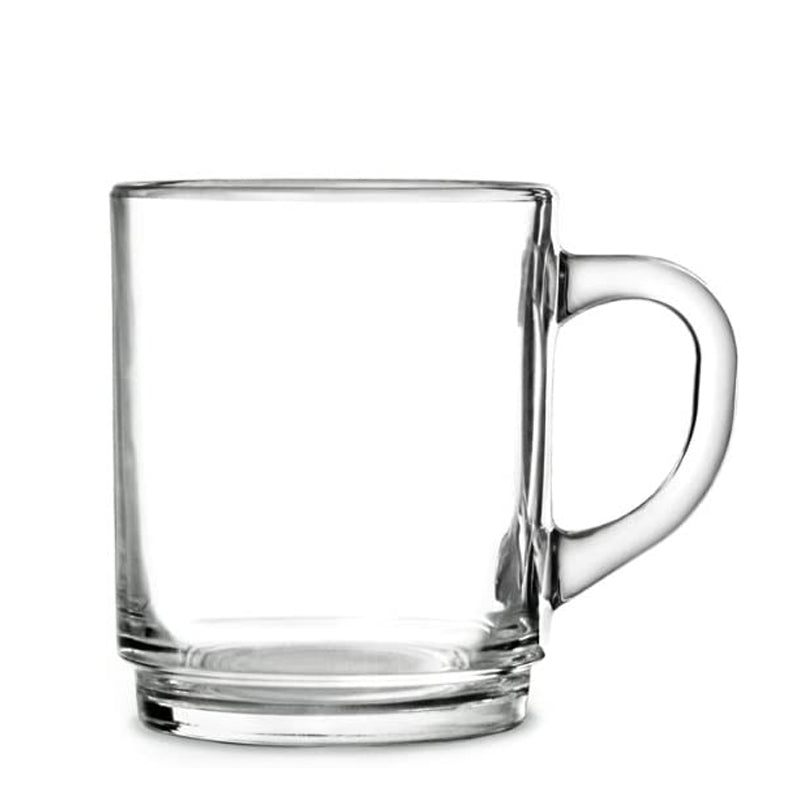 25 Cl Arcoroc Bock Mug Mug en verre trempé Set de 6 pièces
