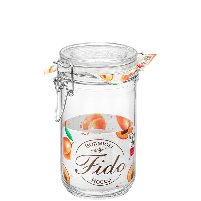 75 Cl Bormioli Rocco Fido Vasetto Ermetico Cilindrico In Vetro