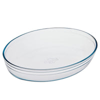 30X21 Cm Arcusine Oval Baking Tray in Borosilicate Glass