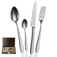 Pintinox Palladium servicio de cubiertos de acero inoxidable Set de 24 pz