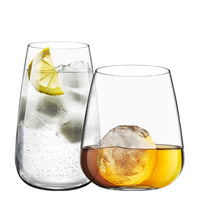 Bormioli Luigi Talismano Vaso bebida de vidrio set de 8 piezas