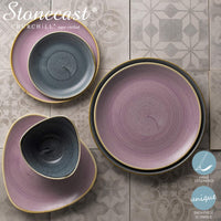 26 Cm Churchill Stonecast flat round plate in vitrified porcelain