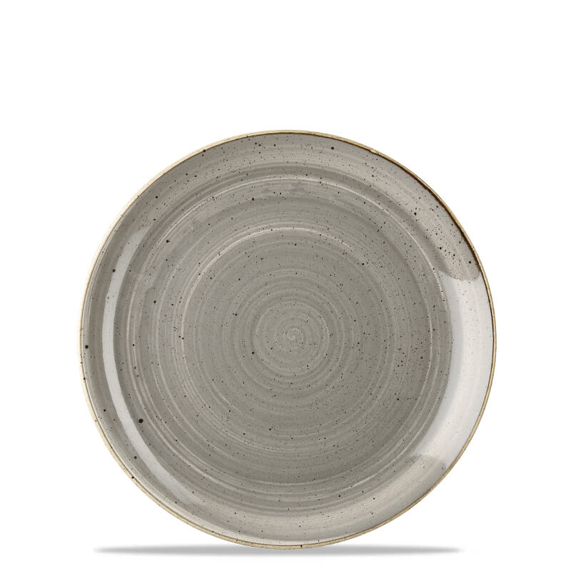 26 Cm Churchill Stonecast flat round plate in vitrified porcelain