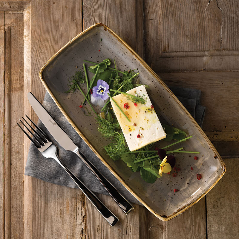 29 5X15 Cm Churchill Stonecast plato bandeja rectangular en porcelana vitrificada
