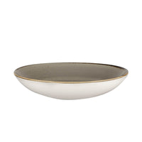 31 Cm Churchill Stonecast deep round plate in vitrified porcelain