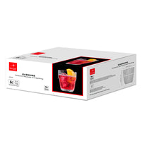21 Cl Bormioli Rocco Barshine Bicchiere Bibita In Vetro Temperato Set 6 Pezzi