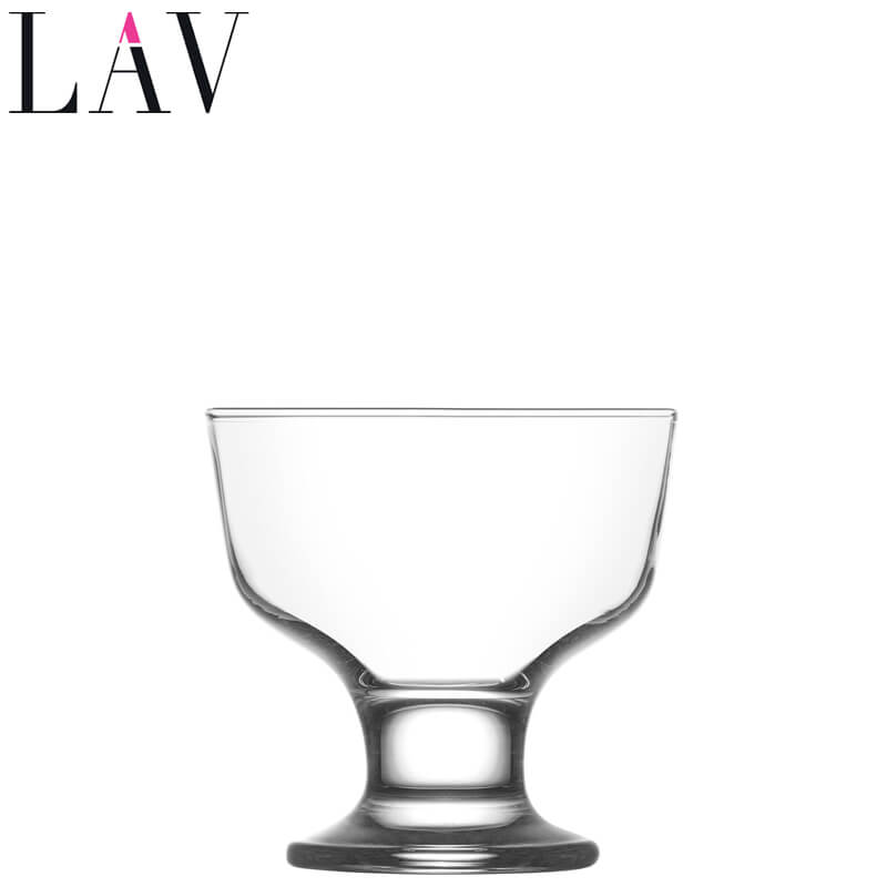 28 5 Cl Lav Destina Copa de helado en vidrio Set 3 Pzsss