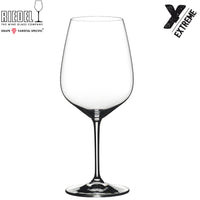 80 Cl Riedel Extreme Verre à Vin Rouge Cabernet en Verre - Lot de 2 Pièces