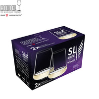 42 Cl Riedel Steamless Wings Verre à Vin Blanc Riesling en Verre - Lot de 2 Pièces