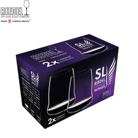 67 Cl Riedel Steamless Wings Verre à Vin Rouge Cabernet en Verre - Lot de 2 Pièces