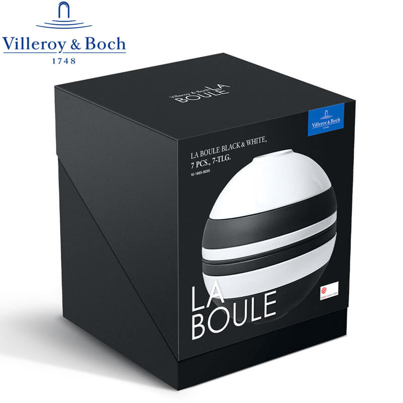 Villeroy And Boch La Boule service d'assiettes en porcelaine - set 7 pièces