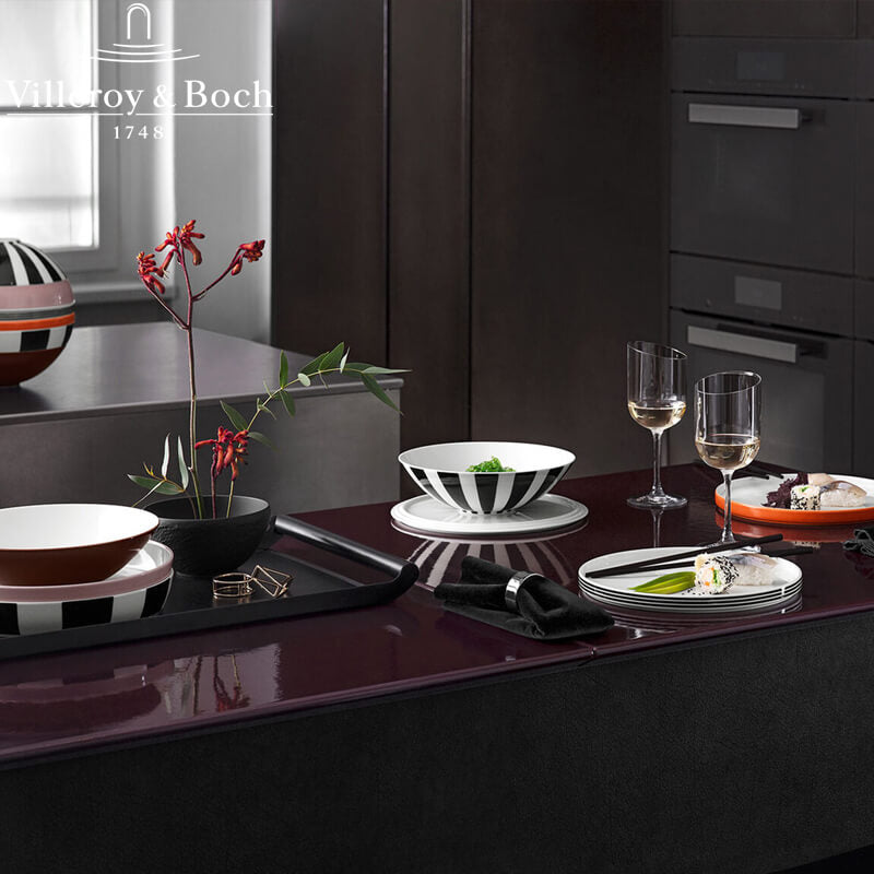 Villeroy And Boch La Boule service d'assiettes en porcelaine - set 7 pièces