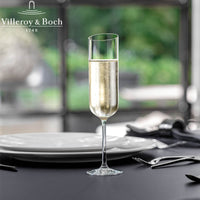 17 Cl Villeroy And Boch Newmoon Champagnerflöte aus Glas Set mit 4 Teilen