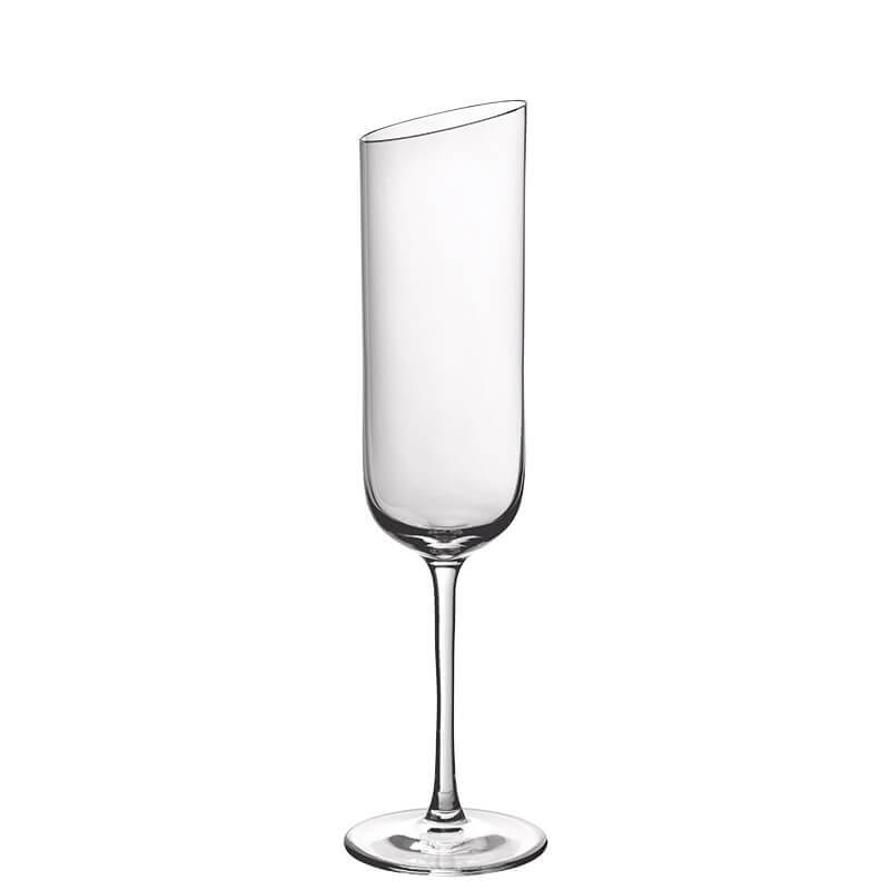 17 Cl Villeroy And Boch Newmoon Champagnerflöte aus Glas Set mit 4 Teilen
