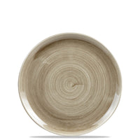 26 Cm Churchill Stonecast flat round plate in vitrified porcelain