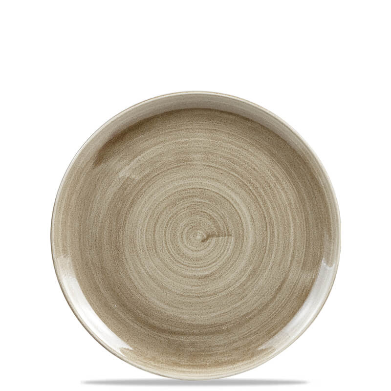 26 Cm Churchill Stonecast flat round plate in vitrified porcelain