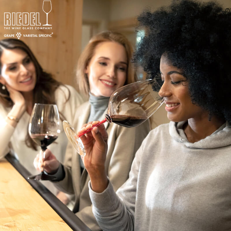83 4 Cl Riedel Fatto A Mano Calice Vino Rosso Cabernet Merlot In Vetro