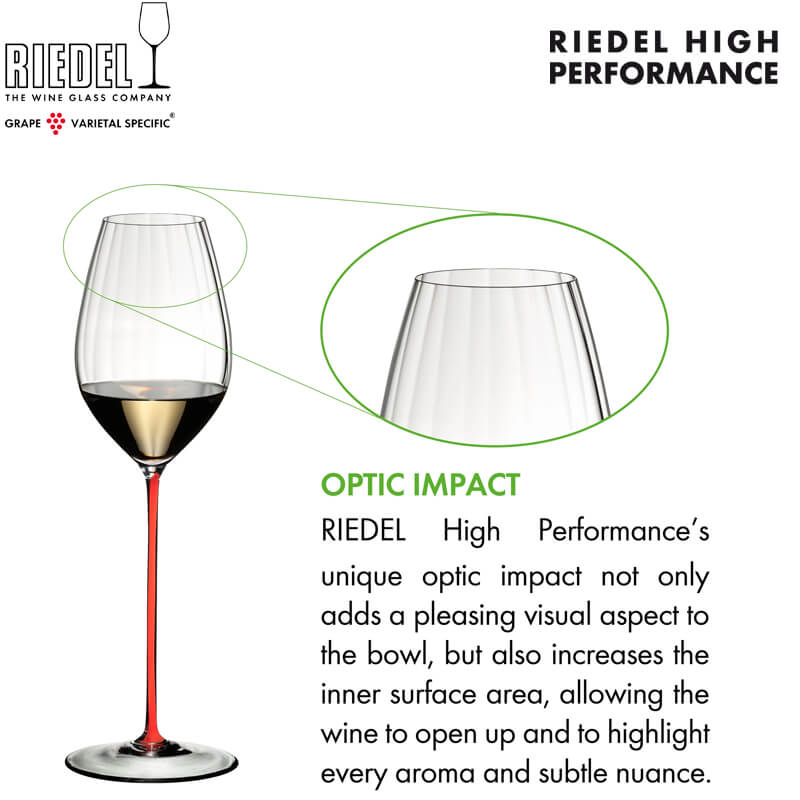 62 3 Cl Riedel High Performance copa de vino blanco Riesling de vidrio