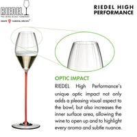 37 5 Cl Riedel High Performance flute glass in glass