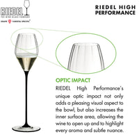 37 5 Cl Riedel High Performance flute glass in glass
