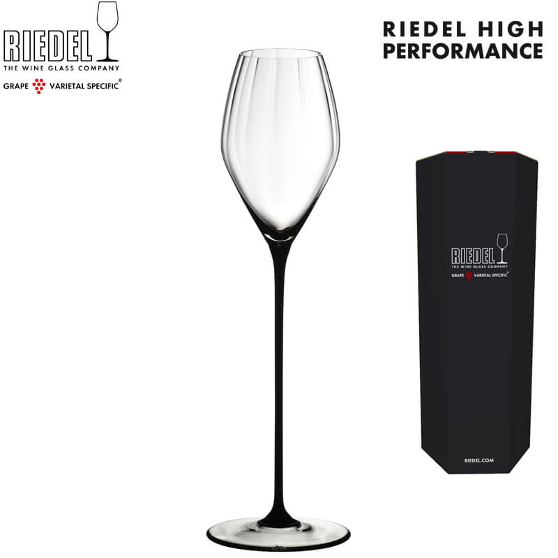 37 5 Cl Riedel High Performance flute glass in glass