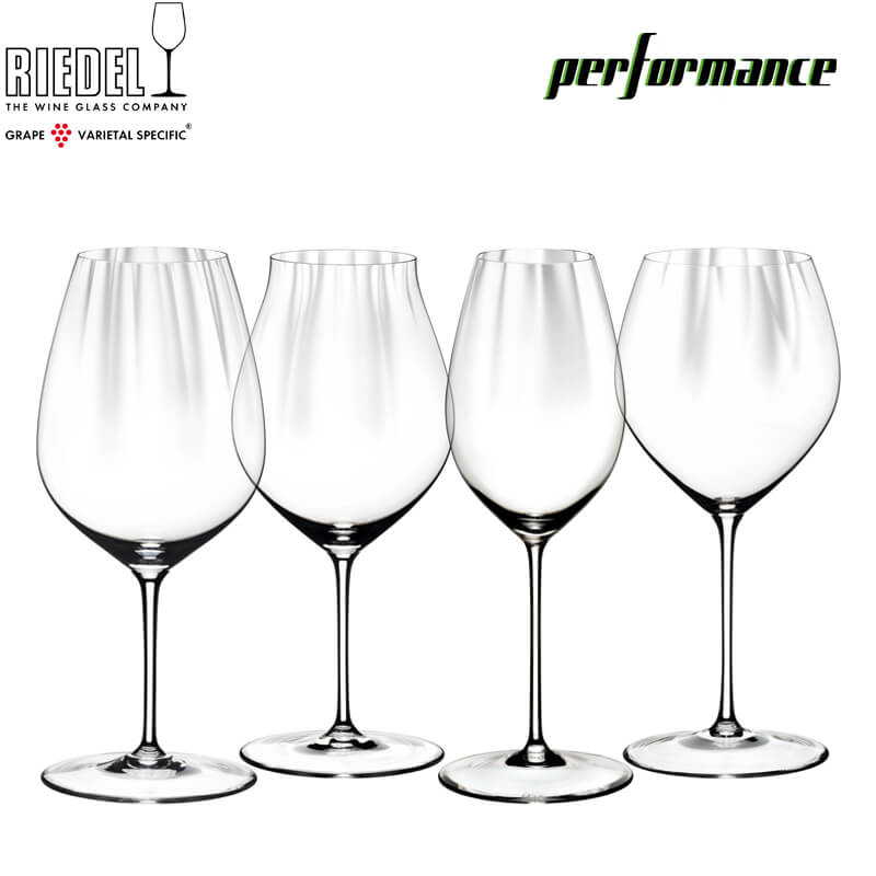 Riedel Performance Proefglas in Glas - Set van 4 Stuks