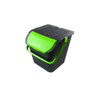 28 Lt Ecoplast Ecologic Rectangular Bin in Plastic Set of 3 Pcs