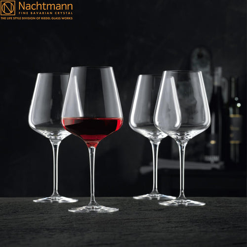 68 Cl Nachtmann Vinova Verre à vin rouge en verre Set de 4 pièces