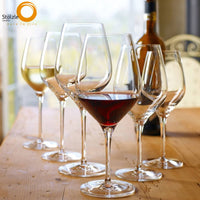 48 Cl Stolzle Lausitz Exquisit Verre à vin rouge en verre Set de 6 pièces