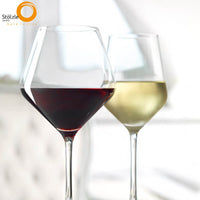 65 Cl Stolzle Lausitz Revolution Red Wine Glass Bordeaux in Glass Set of 6 Pieces