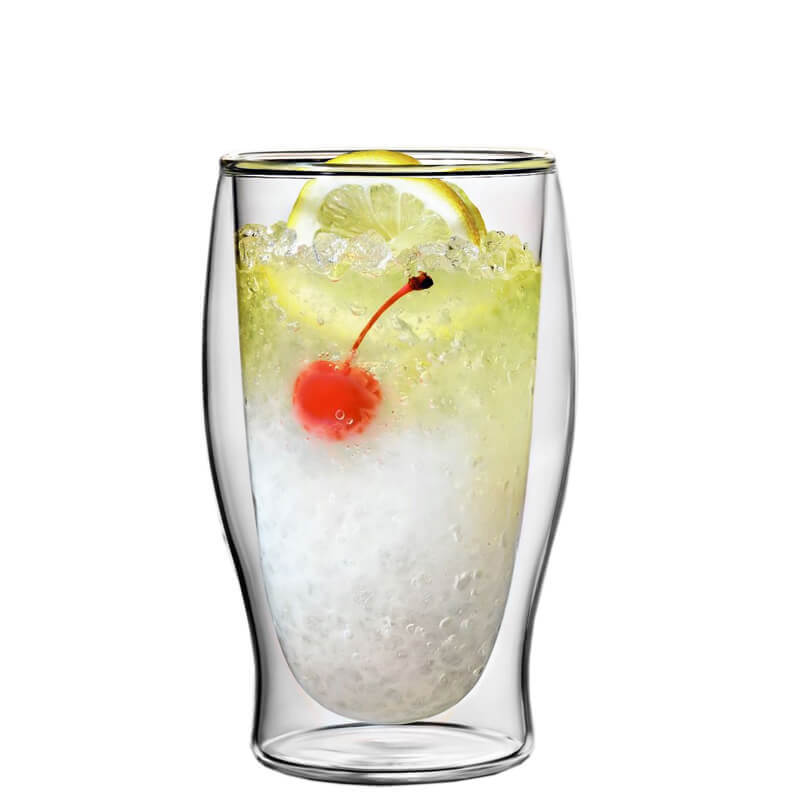 47 Cl Bormioli Luigi Thermic Glass Drinkglas van borosilicaatglas Set van 2 stuks