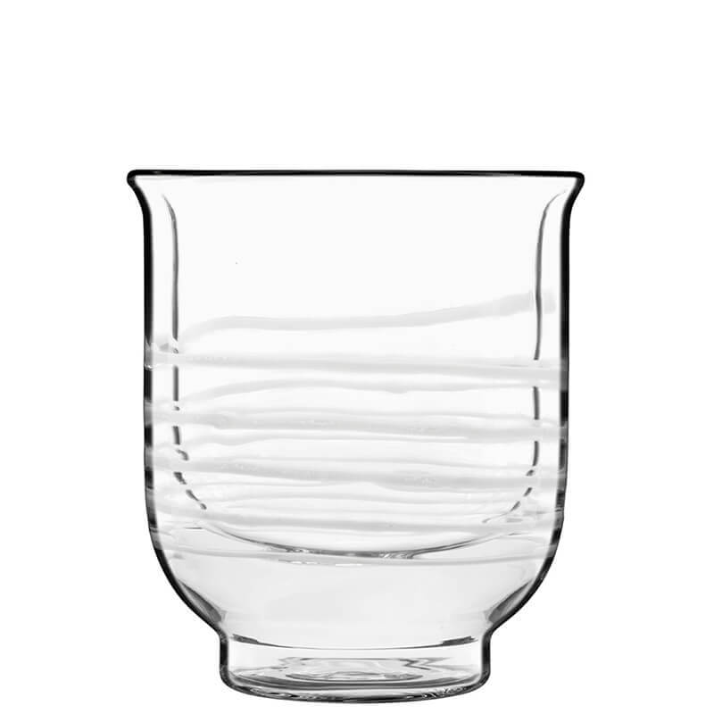 23 5 Cl Bormioli Luigi Thermic Glass Sakura Taza de té de vidrio borosilicato Set de 2 piezas