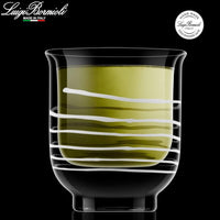 23 5 Cl Bormioli Luigi Thermic Glass Sakura Taza de té de vidrio borosilicato Set de 2 piezas