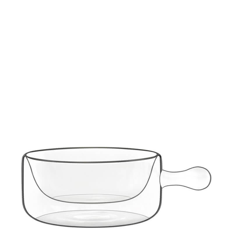 16 Cl Bormioli Luigi Thermic Glass Braadpan van borosilicaatglas Set van 2 stuks