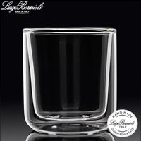 11 Cl Bormioli Luigi Thermic Glass Cylingrical Bicchierino Caffe In Vetro Borosilicato Set 2 Pezzi