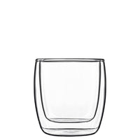 11 Cl Bormioli Luigi Thermic Glass Michelangelo Bicchierino Caffe van borosilicaatglas Set van 2 stuks