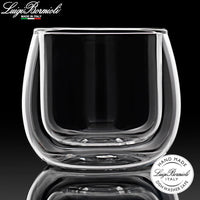 22 Cl Bormioli Luigi Thermic Glass Ametista Verre à cappuccino en verre borosilicaté Set de 2 pièces