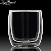 24 Cl Bormioli Luigi Thermic Glass Michelangelo Cappuccinoglas van borosilicaatglas Set van 2 stuks
