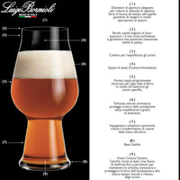 78 Cl Bormioli Luigi Birrateque Wheat Weis Bicchiere Birra In Vetro Set 2 Pezzi