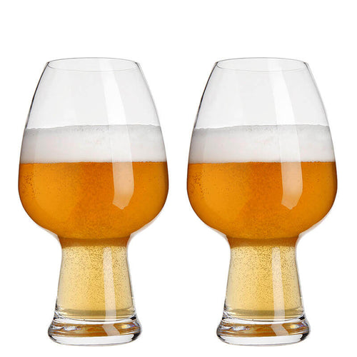 78 Cl Bormioli Luigi Birrateque Wheat Weis Bierglas aus Glas - Set mit 2 Stück