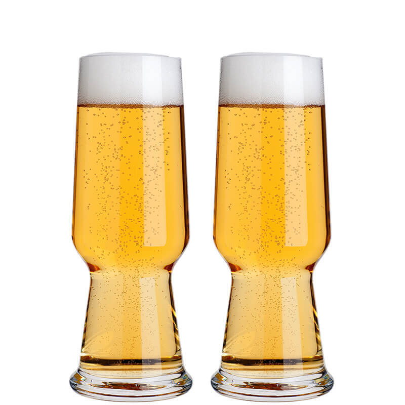 54 Cl Bormioli Luigi Birrateque Pilsner Bierglas in Glas - Set van 2 Stuks